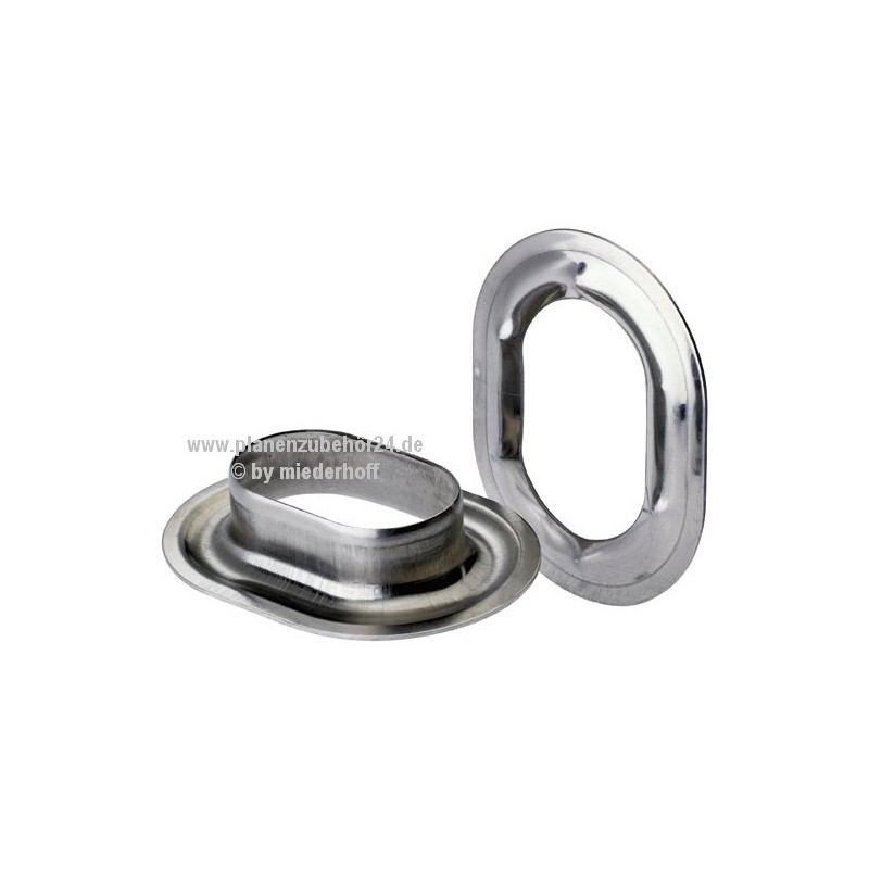 Oval Einschlagstempel Locheisen für Ovalösen 22,5 x 13,5 mm Ösenwerkzeug Set